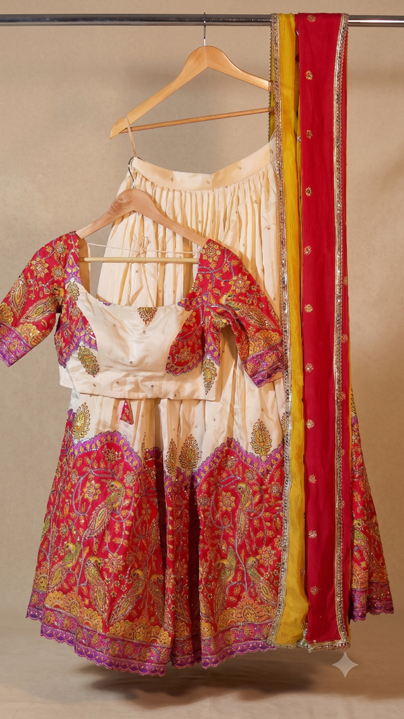 DP325 - Ready to Wear Half Half Sarees
