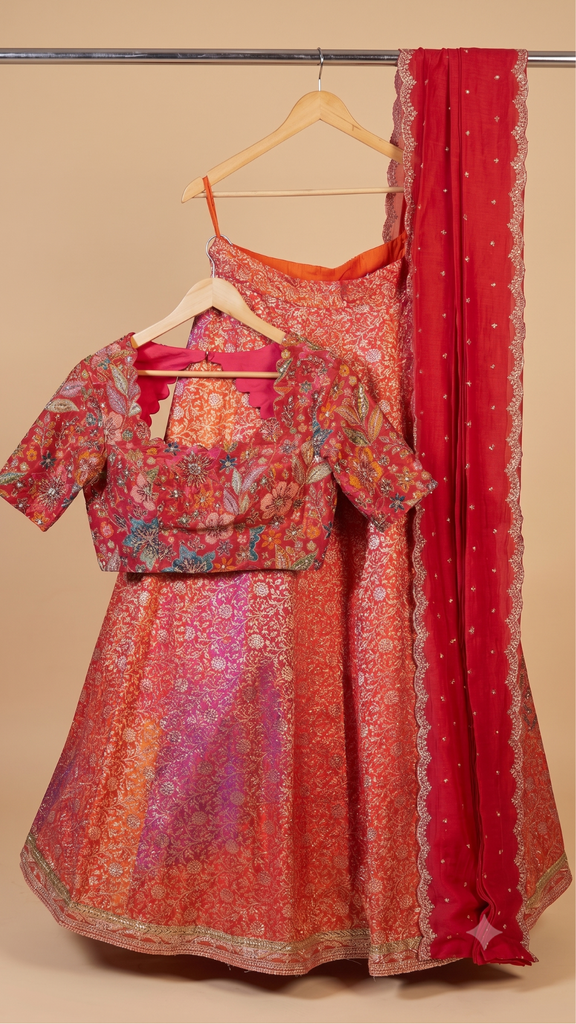 DP320 - Ready to Wear Half Half Sarees