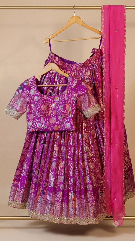 DP311 - Ready to Wear Half Half Sarees