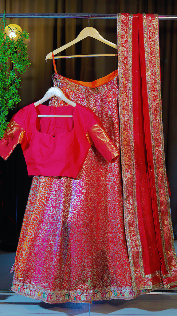 DP308 - Ready to Wear Half Half Sarees