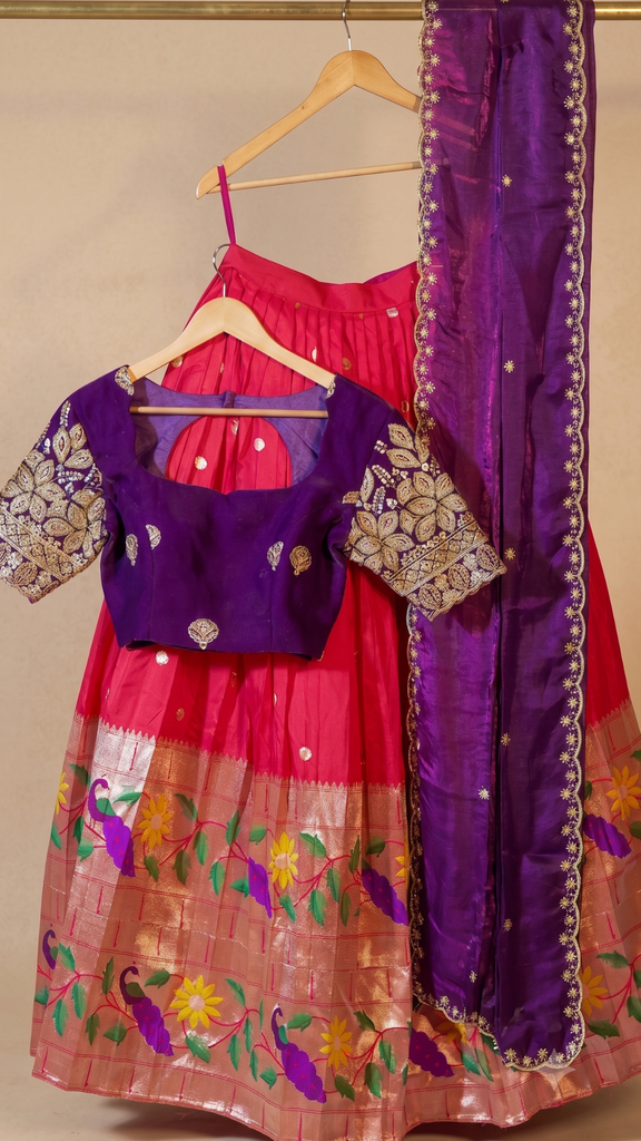 DP302 - Ready to Wear Half Half Sarees