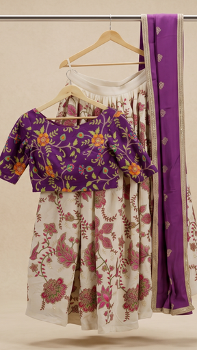 [DP326] DP326 - Ready to Wear Half Half Sarees