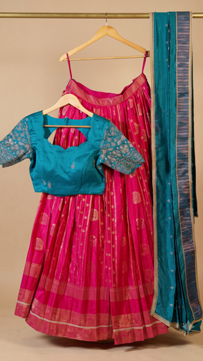 [DP323] DP323 - Ready to Wear Half Half Sarees