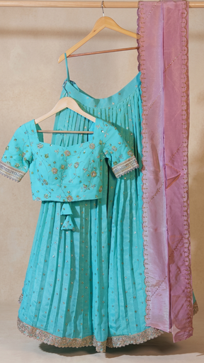 [DP319] DP319 - Ready to Wear Half Half Sarees